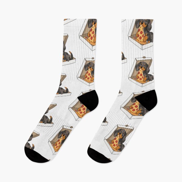Item preview, Pizza Loving Dachshund designed and sold by wingoo22.