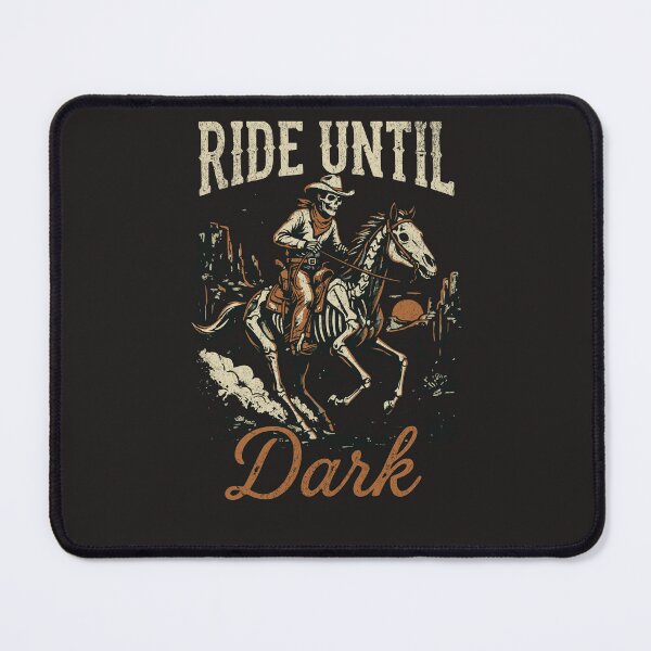 Item preview, Ride Until Dark Skeleton Cowboy designed and sold by AwesomeBeyondLimits.