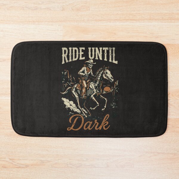 Item preview, Ride Until Dark Skeleton Cowboy designed and sold by AwesomeBeyondLimits.