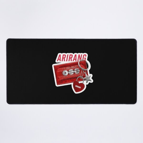 Item preview, BTS ARIRANG Cassette Tape Vintage Keychain Sticker | Kpop Comeback World Tour Merch designed and sold by Palette & Hue.