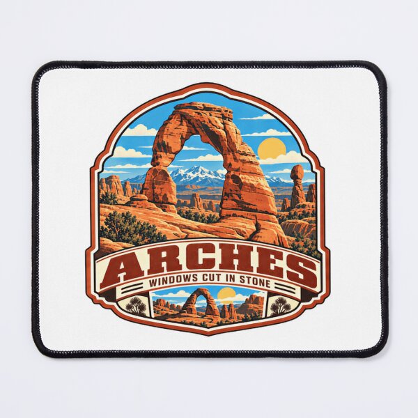 Item preview, Arches Windows Cut In Stone National Park Utah Explorer designed and sold by Star3NowForMe.