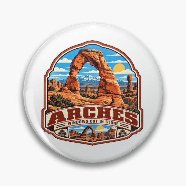 Item preview, Arches Windows Cut In Stone National Park Utah Explorer designed and sold by Star3NowForMe.