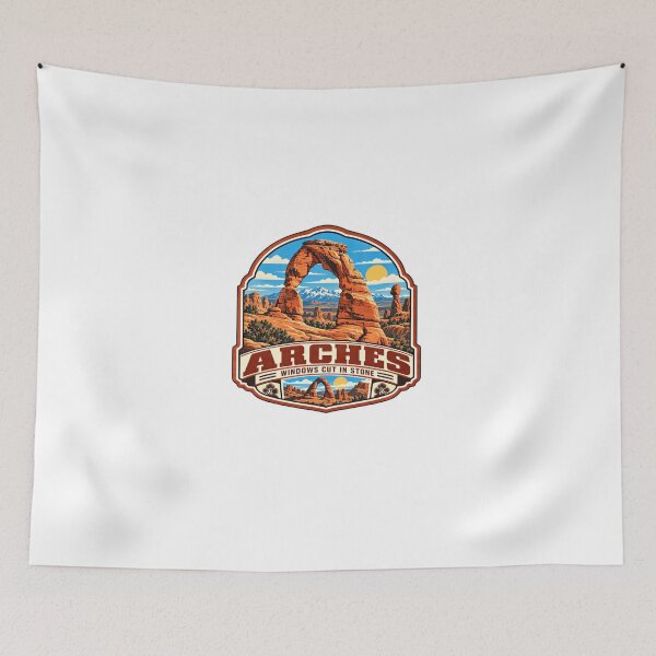 Item preview, Arches Windows Cut In Stone National Park Utah Explorer designed and sold by Star3NowForMe.