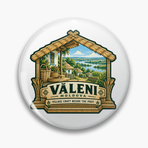 Item preview, Valeni Moldova Village Craft Beside The Prut Moldovan Heritage Travel Souvenir designed and sold by Simsimah26Parks.
