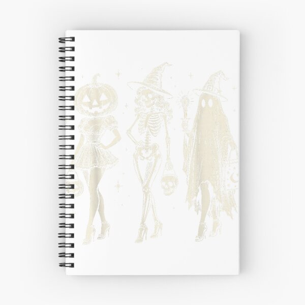 Item preview, Halloween Spooky Girl Squad, Skeleton Ghost Pumpkin T-Shirt designed and sold by bunnymoon stickers.