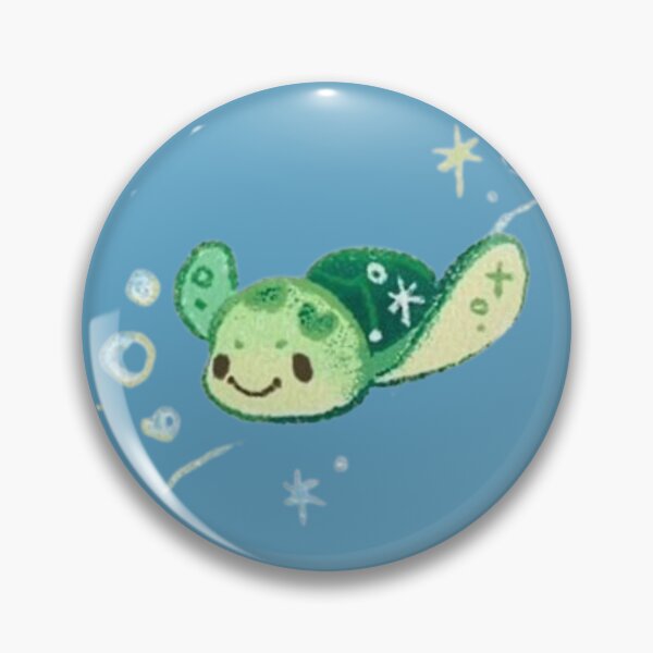 Item preview, Cute Green Turtle Drawing designed and sold by iloveyourcupid.