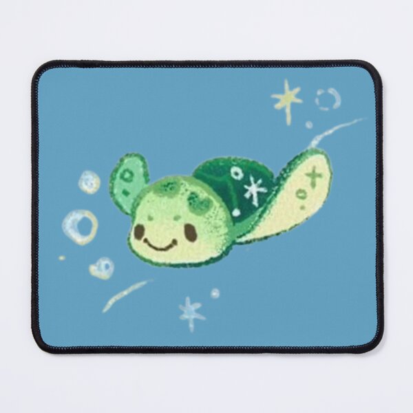 Item preview, Cute Green Turtle Drawing designed and sold by iloveyourcupid.