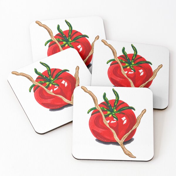 Item preview, Vine-Ripened Tomato – Original Hand-Painted Botanical Art designed and sold by newsuept25.art.