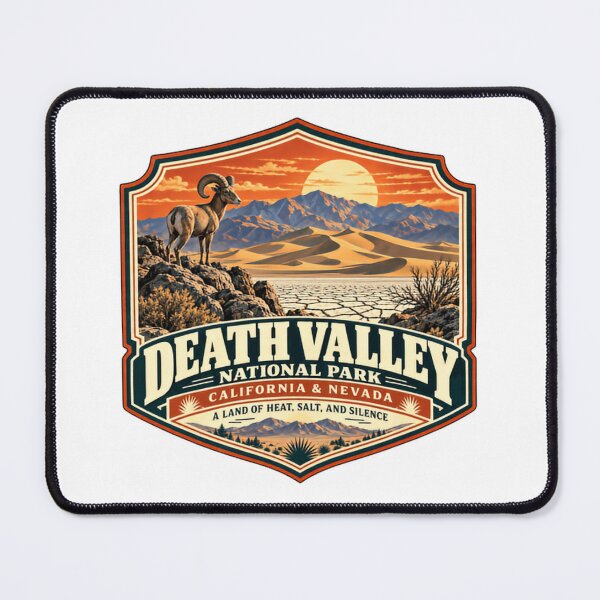 Item preview, Death Valley National Park California & Nevada A Land Of Heat, Salt, And Silence Travel Souvenir designed and sold by Star3NowForMe.