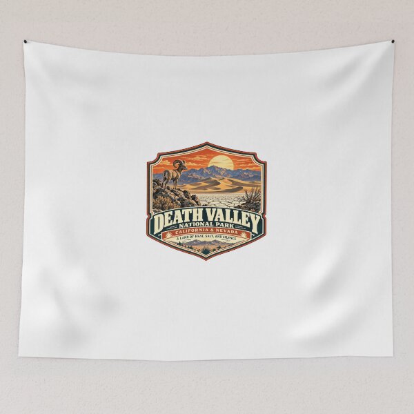 Item preview, Death Valley National Park California & Nevada A Land Of Heat, Salt, And Silence Travel Souvenir designed and sold by Star3NowForMe.