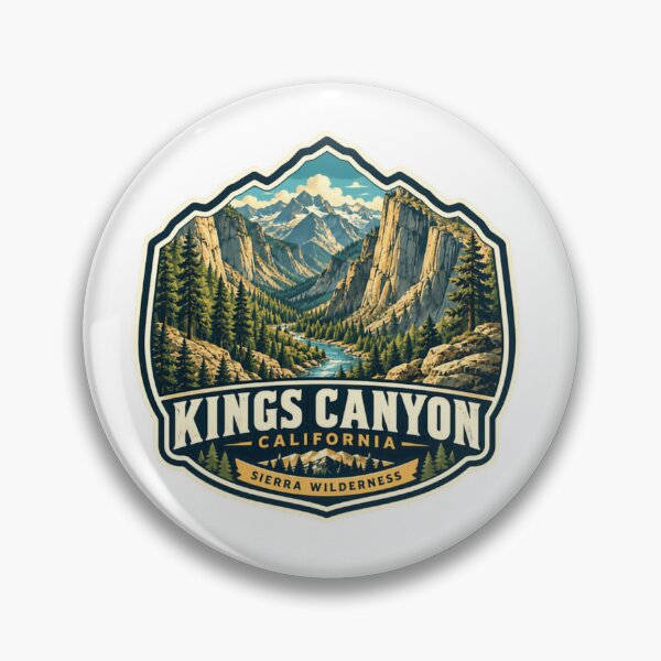Item preview, Kings Canyon California Sierra Wilderness National Park Explorer Hiking designed and sold by Simsimah26Parks.