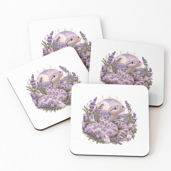Item preview, Lavender Plains Hognose Snake – Crystal Moon Garden designed and sold by Te-Ane.
