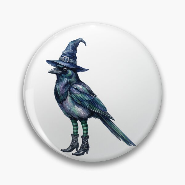 Item preview, Crow Witch Hat designed and sold by Tiffany Roy.