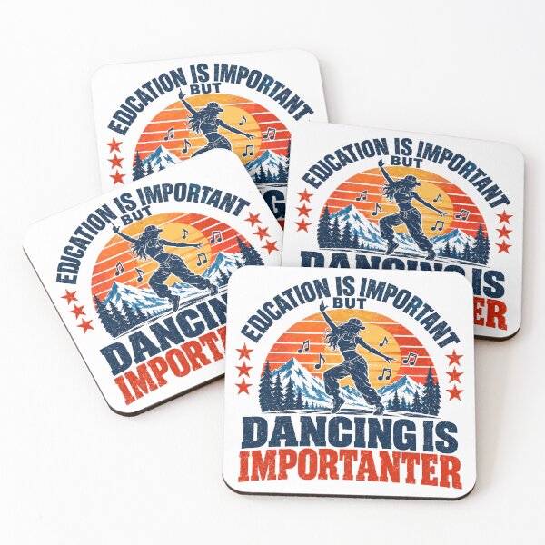 Item preview, Education Is Important But Dancing Is Importanter Funny Dancer Dance Lover designed and sold by NeedForParks.