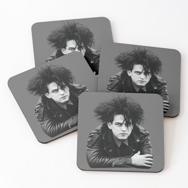Aperçu de l'œuvre Robert Smith – The Cure | Portrait gothique post-punk créée et vendue par Lifer Art and Design.