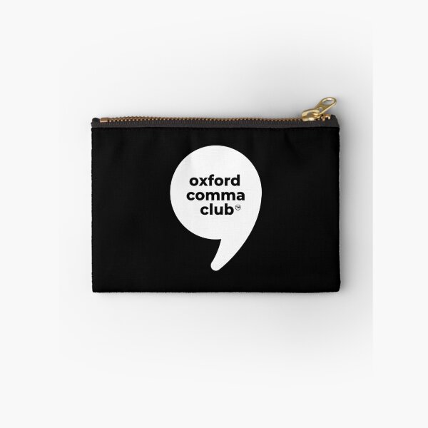 Item preview, Oxford Comma Club | Enthusiast designed and sold by The Turquoise Brush.