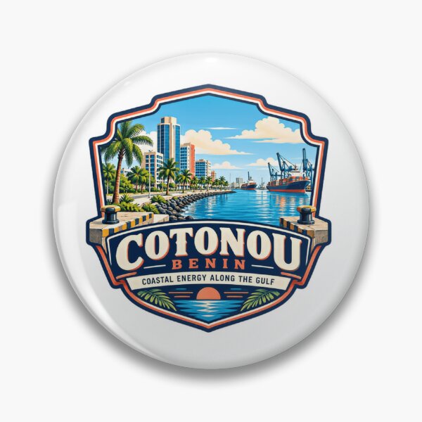 Item preview, Cotonou Benin Coastal Energy Along The Gulf City Travel Souvenir designed and sold by Simsimah26Parks.