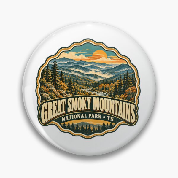 Item preview, Great Smoky Mountains National Park TN Travel Souvenir Vacation Hiking designed and sold by Simsimah26Parks.