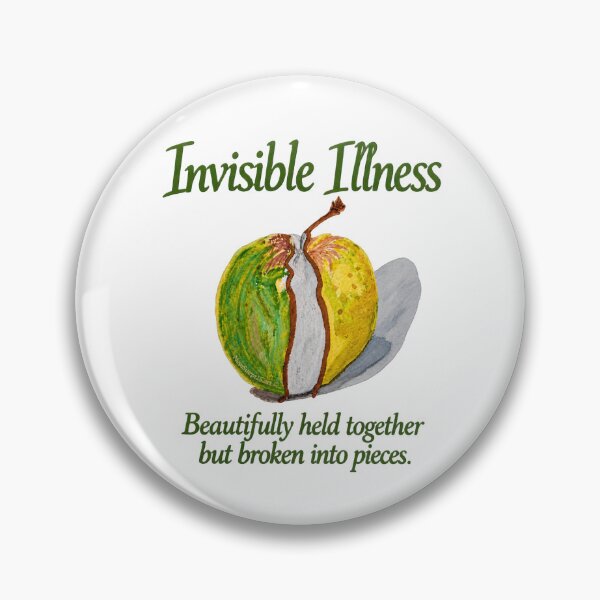 Item preview, Apple - Invisible Illness – Beautifully Held Together but Broken Into Pieces designed and sold by newsuept25.art.