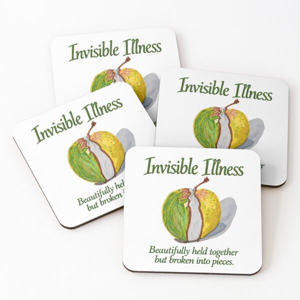 Item preview, Apple - Invisible Illness – Beautifully Held Together but Broken Into Pieces designed and sold by newsuept25.art.