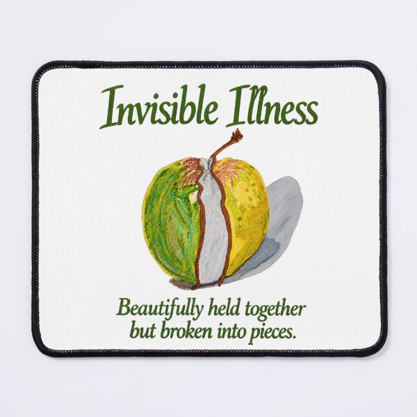 Item preview, Apple - Invisible Illness – Beautifully Held Together but Broken Into Pieces designed and sold by newsuept25.art.