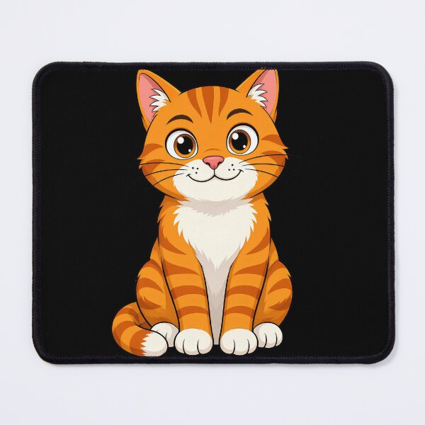 Item preview, Cute Orange Tabby Cat Kawaii Kitty Art designed and sold by barloly.