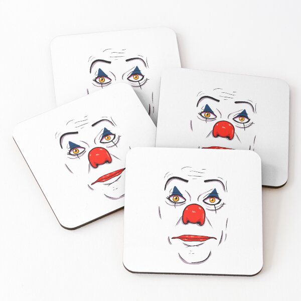 Item preview, halloween pennywise dancing clown face  designed and sold by Blck-Acid-Devil.