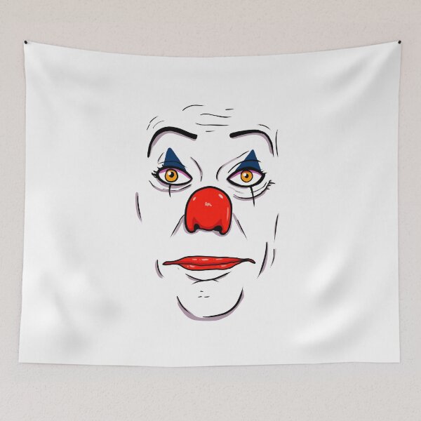 Item preview, halloween pennywise dancing clown face  designed and sold by Blck-Acid-Devil.