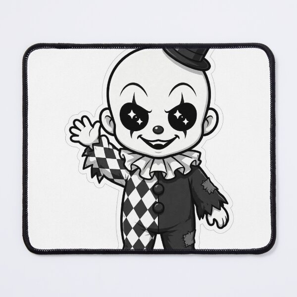Item preview, Art the Clown Classic Anime Chibi Sticker - Halloween designed and sold by Lesley D.