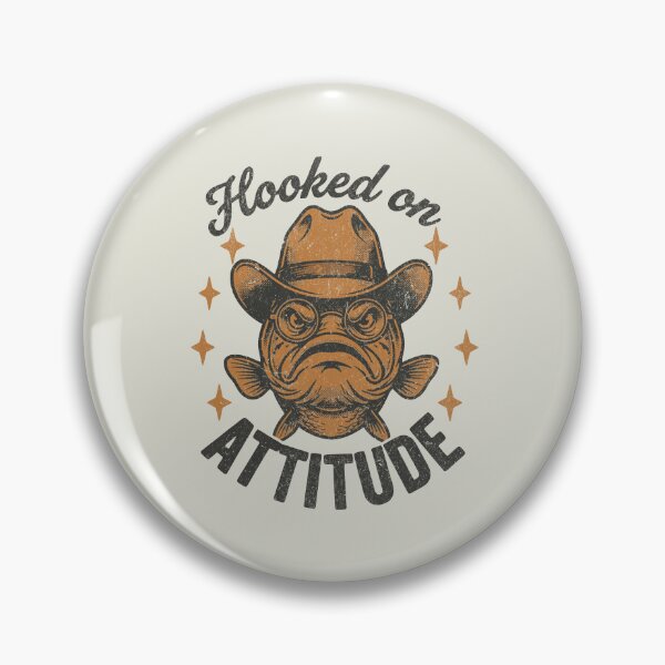 Item preview, Hooked on Attitude Cowboy Fish designed and sold by AwesomeBeyondLimits.