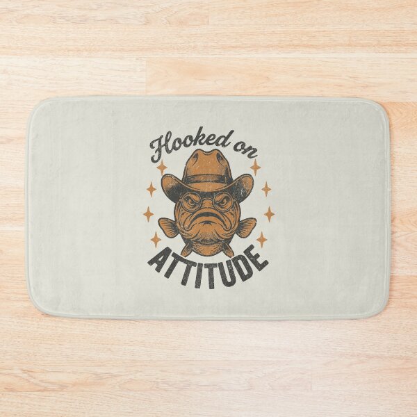 Item preview, Hooked on Attitude Cowboy Fish designed and sold by AwesomeBeyondLimits.