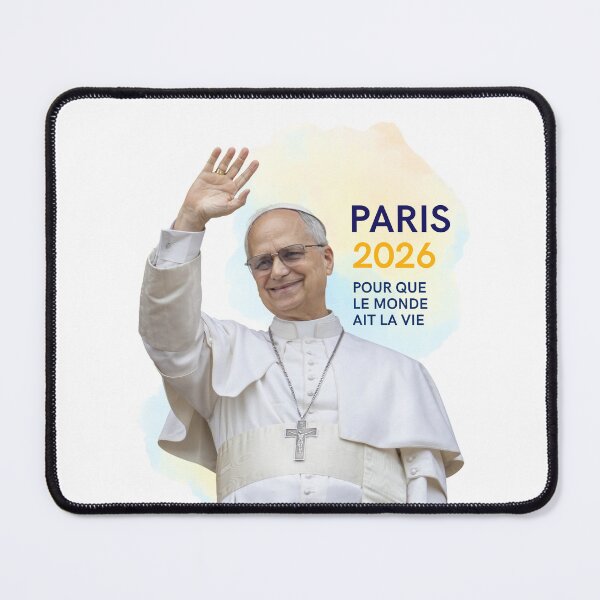 Item preview, Souvenir gifts from the visit of Pope Leo XIV - France 2026 designed and sold by Dany and Dom.