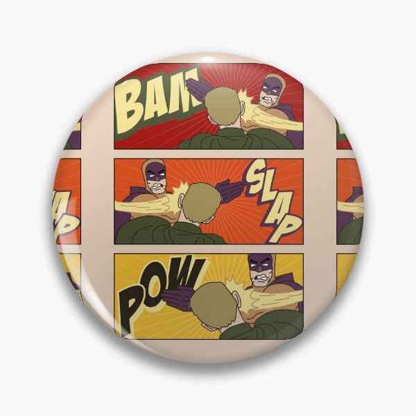 Item preview, Vintage Comic, Comic Panel, Vintage comic face slap panel, face slap meme, meme, designed and sold by 4gottenlore.