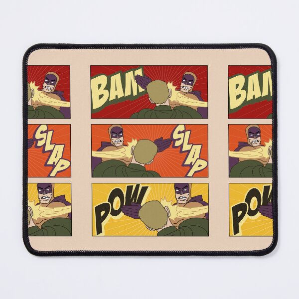 Item preview, Vintage Comic, Comic Panel, Vintage comic face slap panel, face slap meme, meme, designed and sold by 4gottenlore.