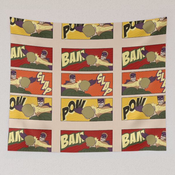 Item preview, Vintage Comic, Comic Panel, Vintage comic face slap panel, face slap meme, meme, designed and sold by 4gottenlore.