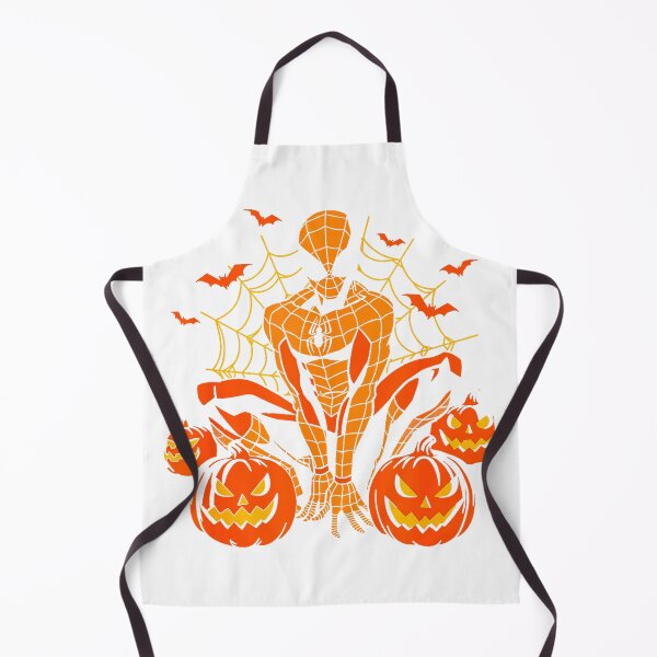 Item preview, Marvel Spider-Man Halloween Pumpkin Patch Spooky Logo T-Shirt designed and sold by FandMdesign.