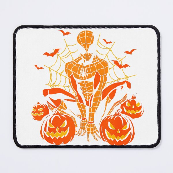 Item preview, Marvel Spider-Man Halloween Pumpkin Patch Spooky Logo T-Shirt designed and sold by FandMdesign.