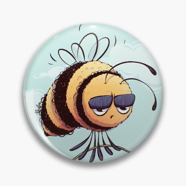 Item preview, Dancing Bee – Cute Happy Bumblebee Cartoon designed and sold by aartokis.