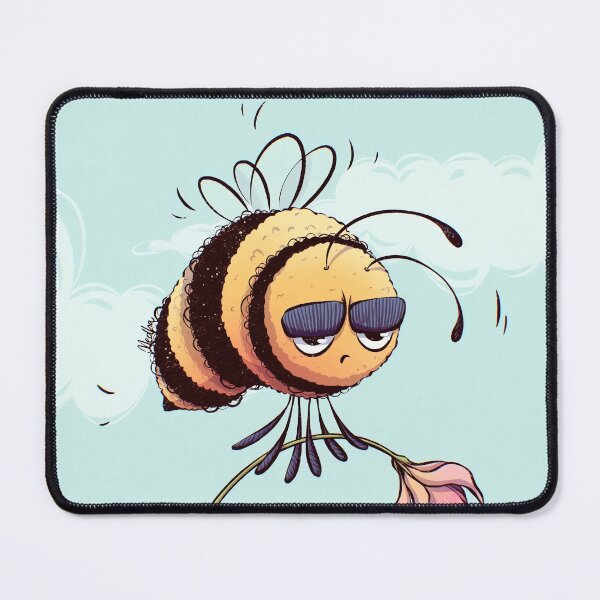 Item preview, Dancing Bee – Cute Happy Bumblebee Cartoon designed and sold by aartokis.