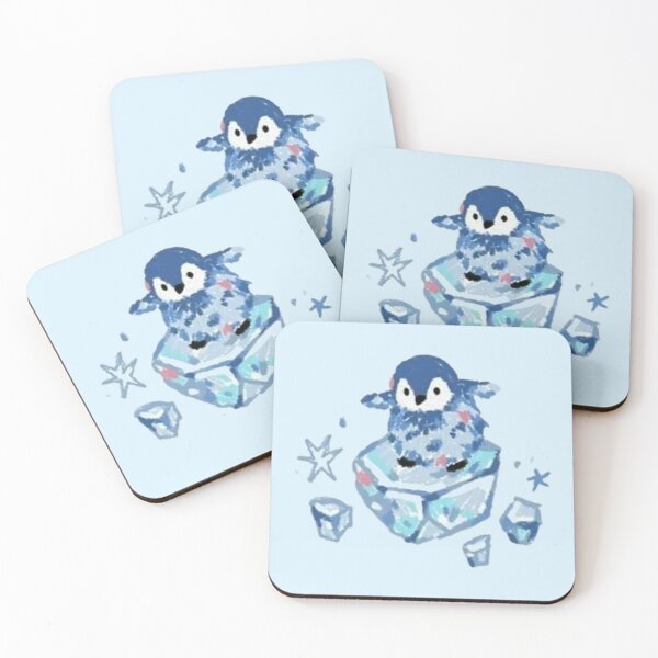 Item preview, Adorable Blue Penguin Drawing designed and sold by iloveyourcupid.