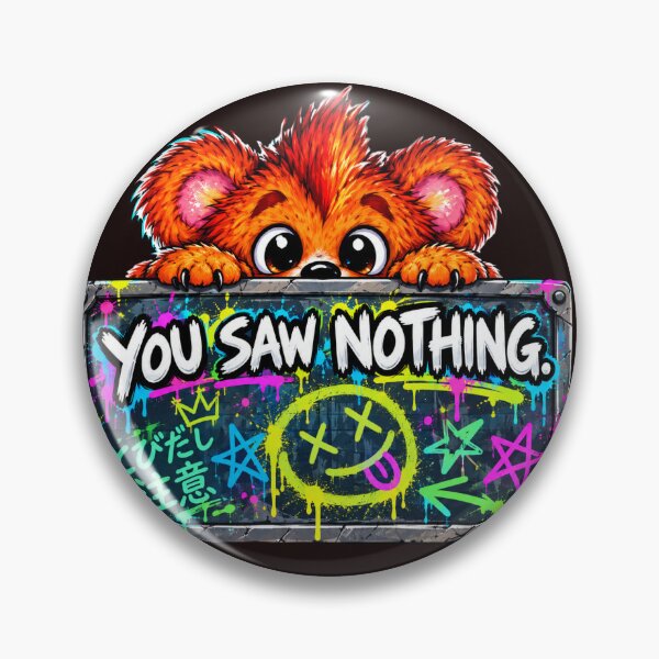 Item preview, Spikee — You Saw Nothing! designed and sold by Shadoe-gallery.