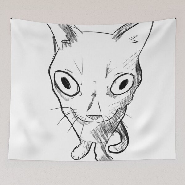 Item preview, shocked cat designed and sold by Preciseprinter.