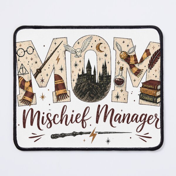 Item preview, Mom Mischief Manager Spooky Witch Trick Or Treat Halloween T-Shirt designed and sold by fine line.