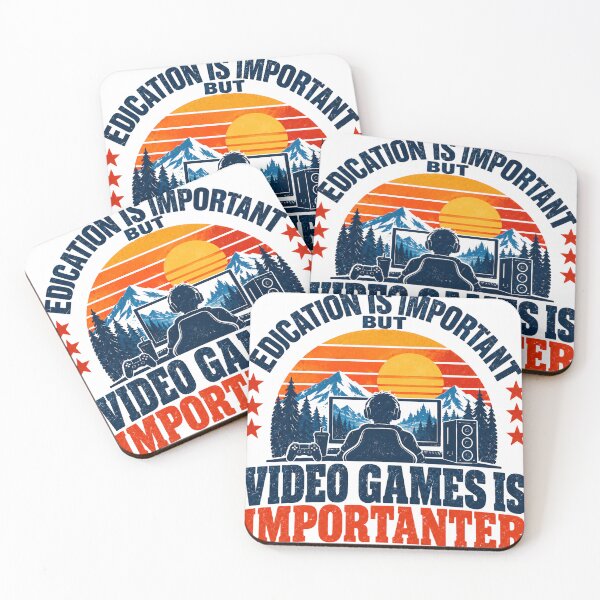 Item preview, Education Is Important But Video Games Is Importanter Funny Gamer Gaming designed and sold by SEEM-drawing.