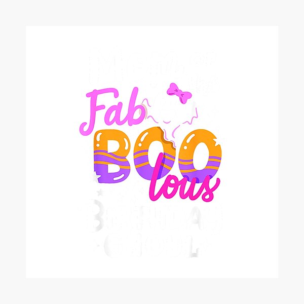 Item preview, Mom Of The Faboolous Birthday Ghoul Halloween Family T-Shirt designed and sold by teluguredbubble.