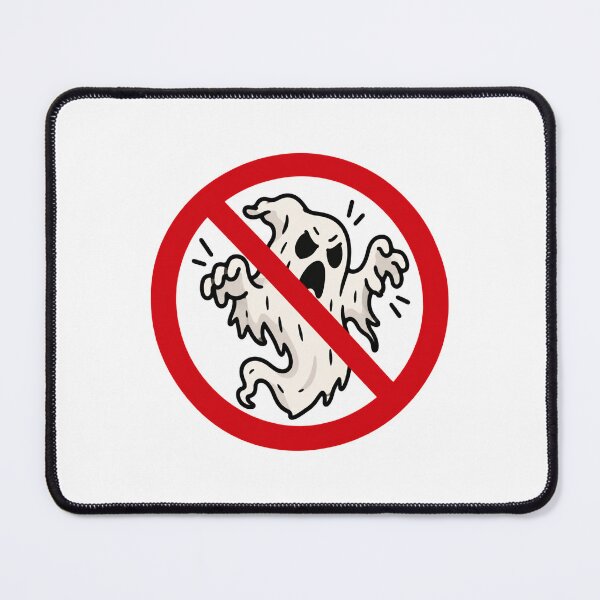 Item preview, No Ghosts Allowed designed and sold by MonkiFlipp.
