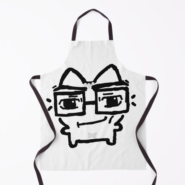 Item preview, silly smirk nerd cat designed and sold by Preciseprinter.
