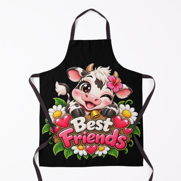 Item preview, Best Friends Cow – Cute Kawaii Cow Friendship Design designed and sold by aventi24.