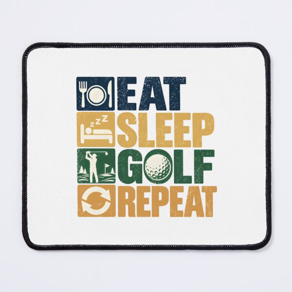 Item preview, Eat Sleep Golf Repeat Golfer Lifestyle Hobby designed and sold by SEEM-drawing.
