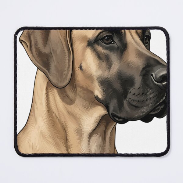 Item preview, Vintage Naturalist Great Dane Portrait — Antique Dog Breed Art designed and sold by Catch333.